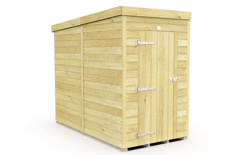 Sheds DIY Pent Sheds - 8ft Deep - Numerous Size Variations Available