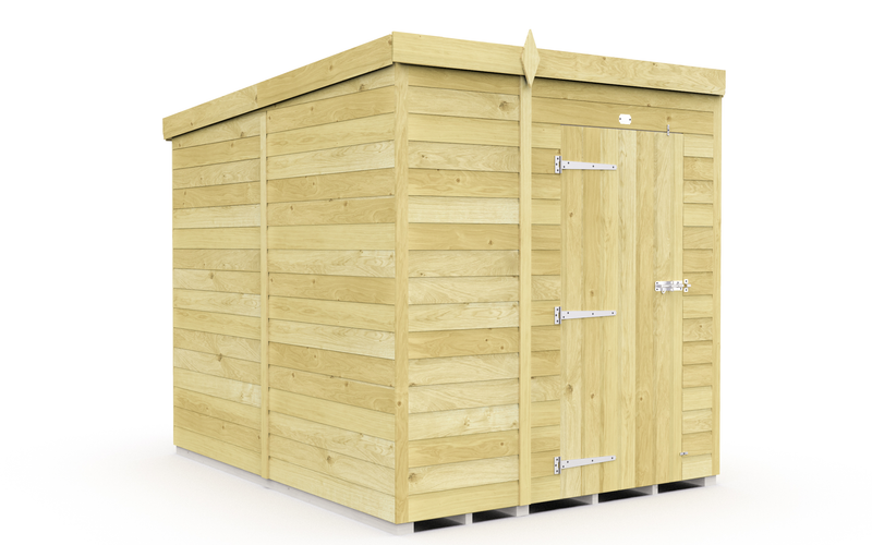 Sheds DIY Pent Sheds - 8ft Deep - Numerous Size Variations Available