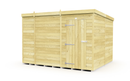 Sheds DIY Pent Sheds - 8ft Deep - Numerous Size Variations Available