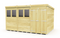 Sheds DIY Pent Sheds - 8ft Deep - Numerous Size Variations Available