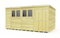 Sheds DIY Pent Sheds - 8ft Deep - Numerous Size Variations Available