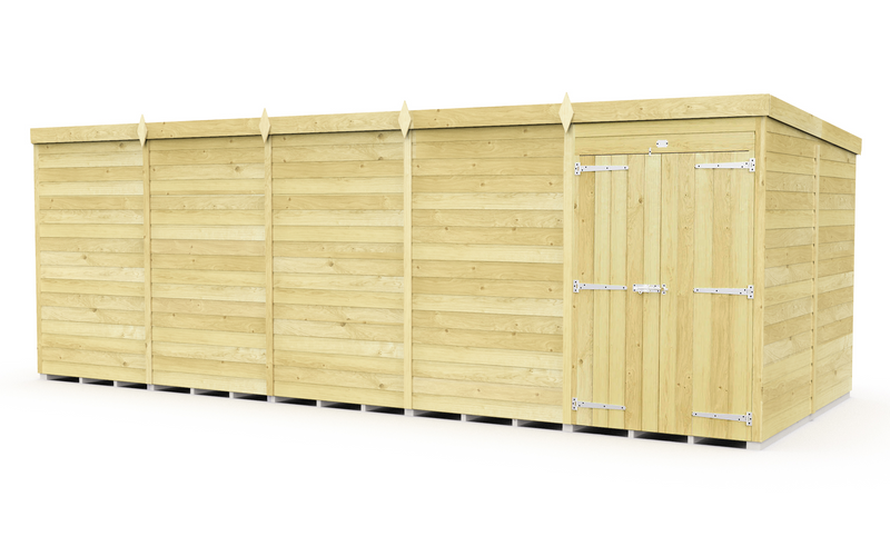 Sheds DIY Pent Sheds - 8ft Deep - Numerous Size Variations Available
