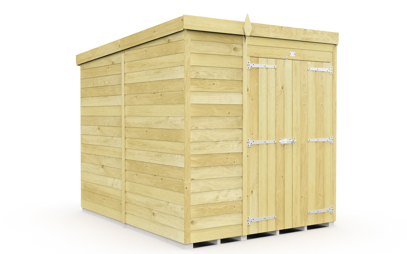 Sheds DIY Pent Sheds - 8ft Deep - Numerous Size Variations Available