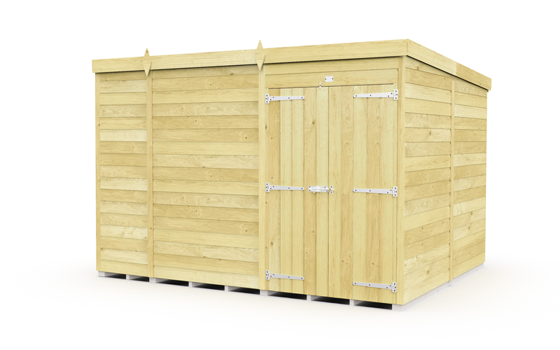 Sheds DIY Pent Sheds - 8ft Deep - Numerous Size Variations Available
