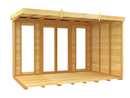 Sheds DIY - Full Height Window Pent Summerhouse - 5ft Deep - Various Size Variations Available