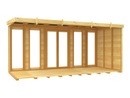 Sheds DIY - Full Height Window Pent Summerhouse - 5ft Deep - Various Size Variations Available