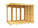 Sheds DIY - Full Height Window Pent Summerhouse - 5ft Deep - Various Size Variations Available