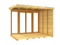 Sheds DIY - Full Height Window Pent Summerhouse - 5ft Deep - Various Size Variations Available