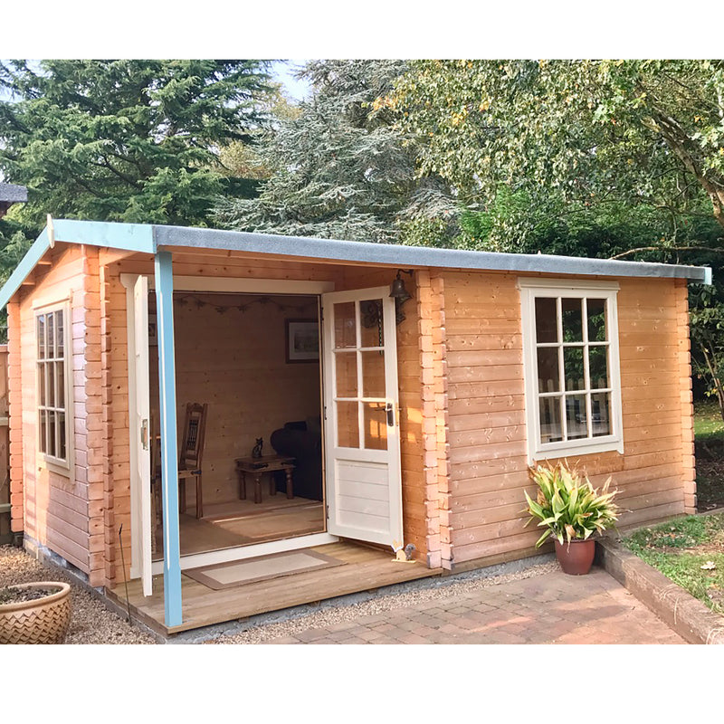 Ringwood Log Cabin in 28mm Logs - Various Sizes Available