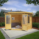 Mercia Corner Log Cabin - Various Sizes Available