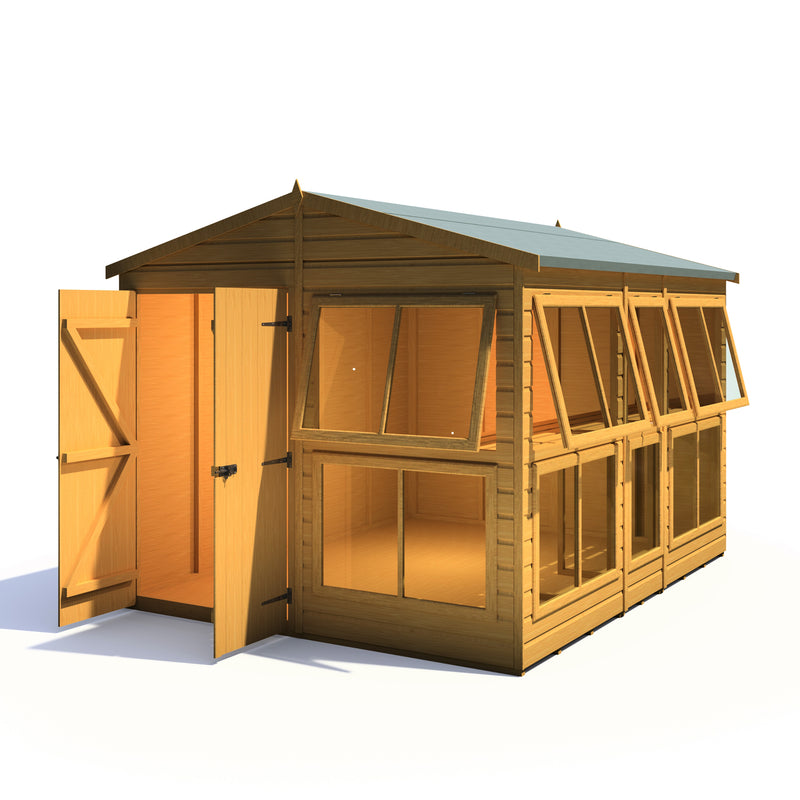 Sun Hut Potting Shed 8'x10'