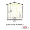 Sun Hut Potting Shed 6'x6'