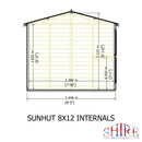 Sun Hut Potting Shed 8'x12'