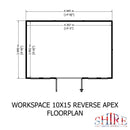 Workspace Reverse Apex (10' x 15')