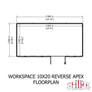 Workspace Reverse Apex (10' x 20')