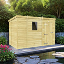Sheds DIY Pent Sheds - 6ft Deep - Numerous Size Variations Available