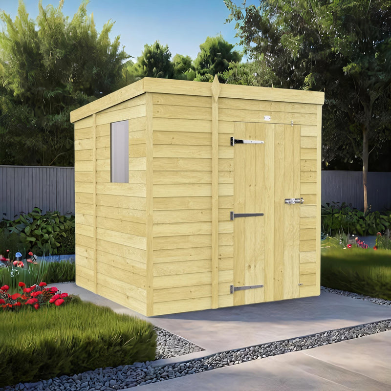 Sheds DIY Pent Sheds - 6ft Deep - Numerous Size Variations Available