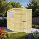 Sheds DIY Pent Sheds - 6ft Deep - Numerous Size Variations Available