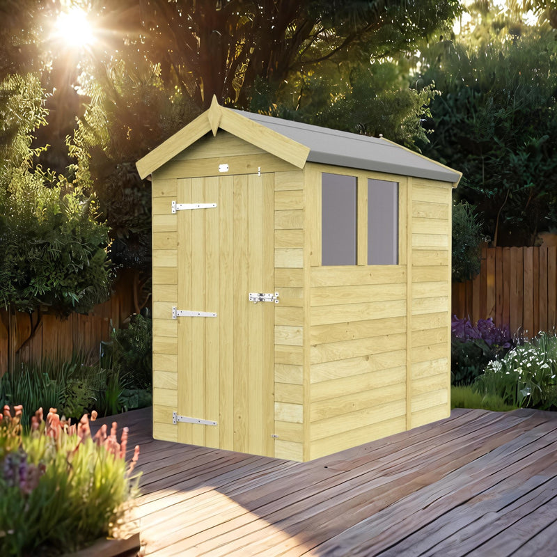 Sheds DIY Apex Sheds - 4ft Wide - Numerous Size Variations Available