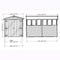 10'x6' Double Door Overlap Shed