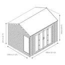 Vermont 10'x8' Shiplap T&G Summerhouse