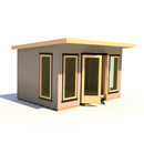 Cali 12'x 8' Pent Home Office