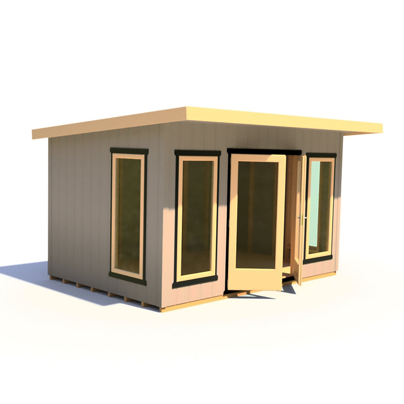 Cali 12'x 8' Pent Home Office