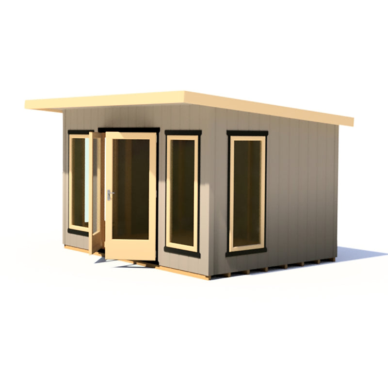 Cali 12'x 8' Pent Home Office