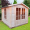 Barnsdale Log Cabin 8'x8' in 19mm Logs - Factory Second