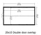 10'x20' Double Door Overlap Shed