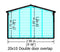 10'x20' Double Door Overlap Shed