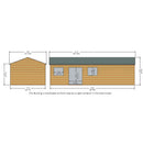 Goodwood Mammoth (12' x 30') Professional Tongue and Groove Apex Shed