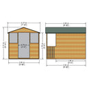 Casita Shed (7' x 7')