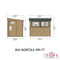 Goodwood Norfolk (8' x 6') Professional Tongue and Groove Pent Shed