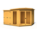 Barclay Corner Summerhouse with Side Storage (7' x 11')