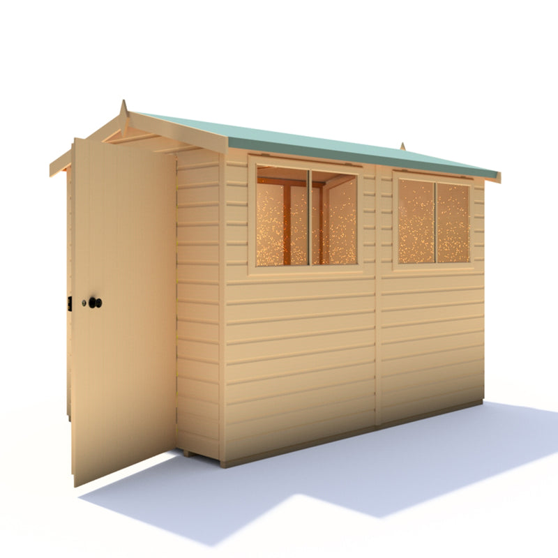 Goodwood Atlas (9' x 6') Professional Tongue and Groove Apex Shed