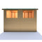 Goodwood Atlas (9' x 6') Professional Tongue and Groove Apex Shed