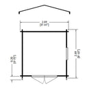Barnsdale Log Cabin - Various Sizes Available