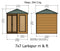 Larkspur Corner Summerhouse (7' x 7')