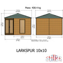 Larkspur Corner Summerhouse (10' x 10')