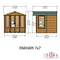 Parham Summerhouse 7' x 7'