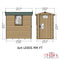 Lewis (6' x 4') Professional Storage Apex Shed