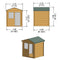 Avesbury Log Cabin - Various Sizes Available