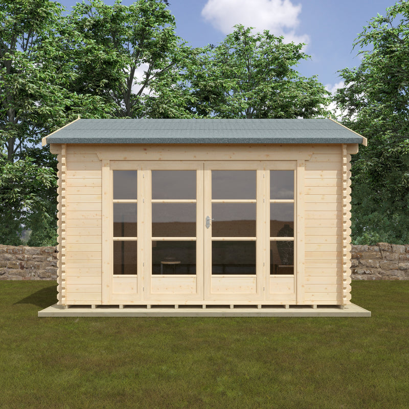 Woodlands Bamber Log Cabin in 44mm Logs