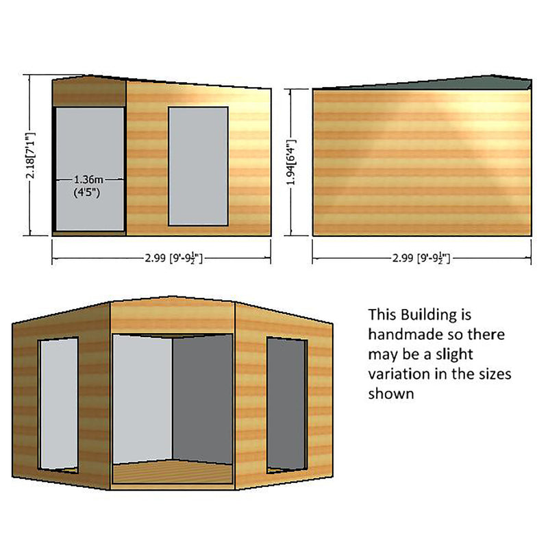 Barclay Corner Summerhouse (10' x 10)