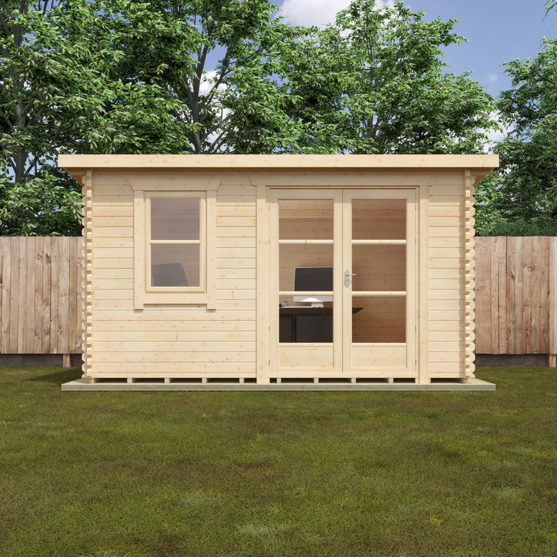 Woodlands Belton Log Cabin in 44mm Logs