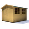 Goodwood Bison Workshop (10' x 8') Professional Tongue and Groove Apex Shed