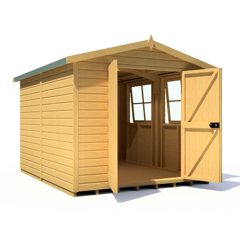Goodwood Bison Workshop (10' x 8') Professional Tongue and Groove Apex Shed