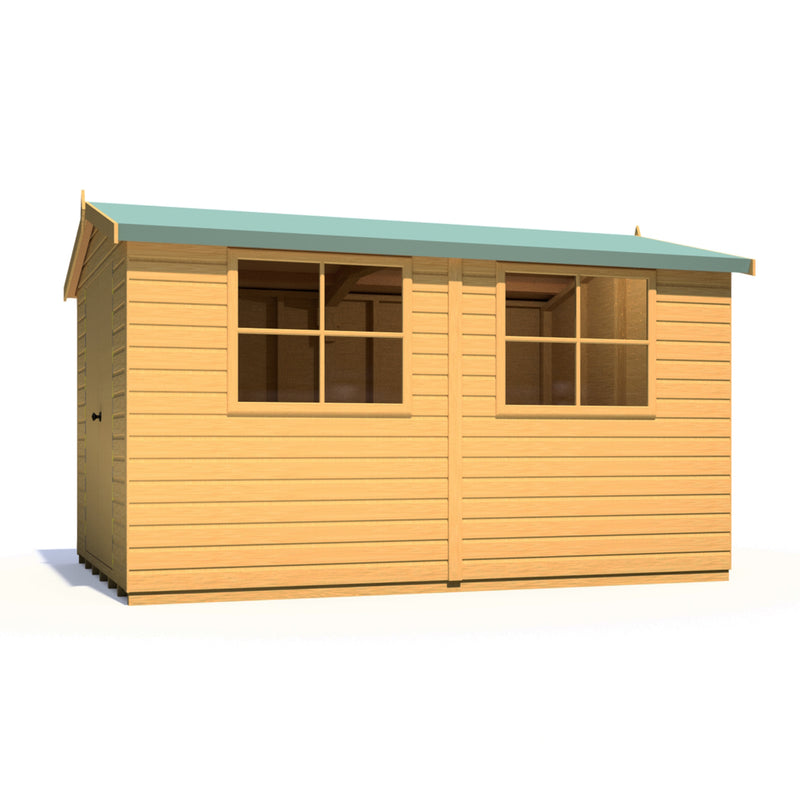 Goodwood Bison Workshop (12' x 8') Professional Tongue and Groove Apex Shed