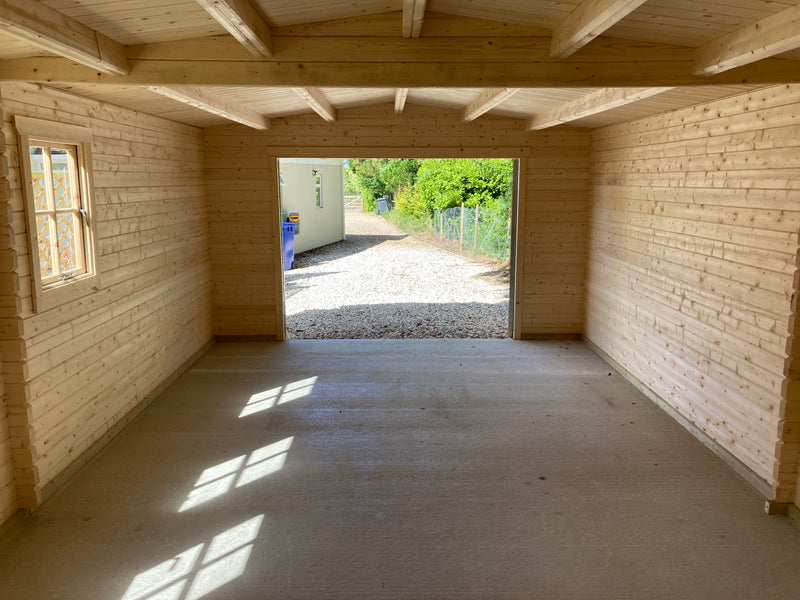 Bradenham Log Cabin - Garage - Various Sizes Available